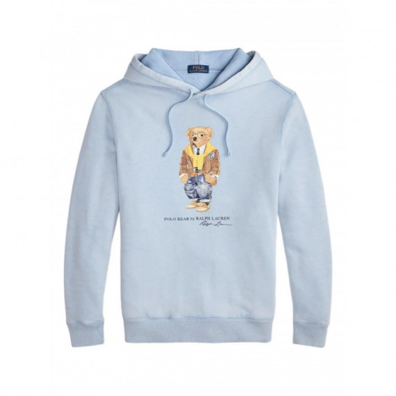 POLO RALPH LAUREN - KNIT-PULLOVER_x0002_SWEATSHIRT - BLUE HERI TAGE BEAR - 710P04984002/BLUE HERI TAGE BEAR