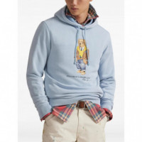 POLO RALPH LAUREN - KNIT-PULLOVER_x0002_SWEATSHIRT - BLUE HERI TAGE BEAR - 710P04984002/BLUE HERI TAGE BEAR
