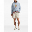 POLO RALPH LAUREN - KNIT-PULLOVER_x0002_SWEATSHIRT - BLUE HERI TAGE BEAR - 710P04984002/BLUE HERI TAGE BEAR