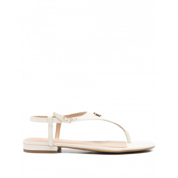 POLO RALPH LAUREN - EVERLEY 2-SANDALS-FLAT SANDAL - SOFT WHITE - 802982881004/SOFT WHITE