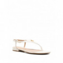 POLO RALPH LAUREN - EVERLEY 2-SANDALS-FLAT SANDAL - SOFT WHITE - 802982881004/SOFT WHITE