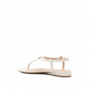 POLO RALPH LAUREN - EVERLEY 2-SANDALS-FLAT SANDAL - SOFT WHITE - 802982881004/SOFT WHITE