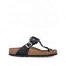 BIRKENSTOCK - Gizeh Flowers LE - Black - 1026693/Black