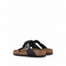 BIRKENSTOCK - Gizeh Flowers LE - Black - 1026693/Black