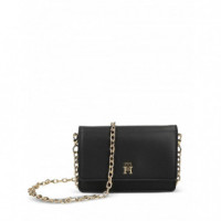 TOMMY HILFIGER - TH ICON CARD HOLDER W/CHAIN - BDS - F|AW0AW18248/BDS