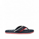 TOMMY HILFIGER - HILFIGER TUMBLE BEACH SANDAL - DW5 - F|FM0FM05710/DW5