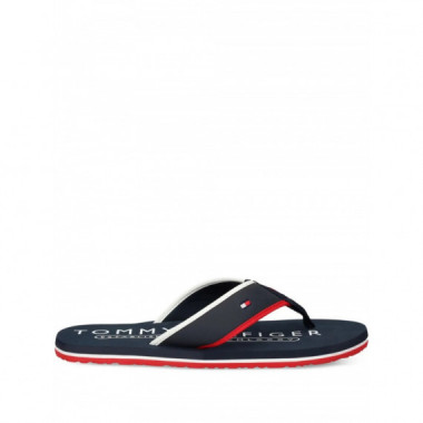 TOMMY HILFIGER - HILFIGER TUMBLE BEACH SANDAL - DW5 - F|FM0FM05710/DW5