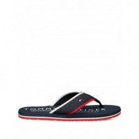TOMMY HILFIGER - HILFIGER TUMBLE BEACH SANDAL - DW5 - F|FM0FM05710/DW5