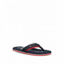 TOMMY HILFIGER - HILFIGER TUMBLE BEACH SANDAL - DW5 - F|FM0FM05710/DW5