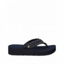 TOMMY HILFIGER - TH WEDGE CORNROW BEACH SANDAL - DW6 - F|FW0FW09037/DW6
