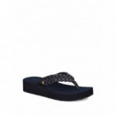 TOMMY HILFIGER - TH WEDGE CORNROW BEACH SANDAL - DW6 - F|FW0FW09037/DW6