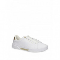 TOMMY HILFIGER - ESSENTIAL CHIC COURT SNEAKER - YBS - F|FW0FW09019/YBS