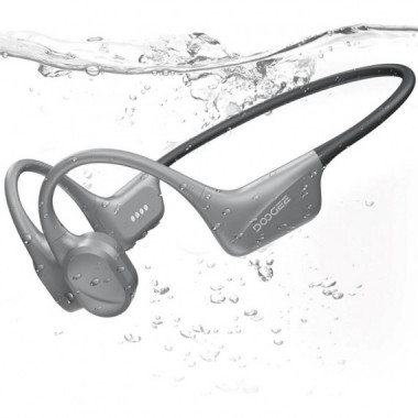 Doogee BoneBeat Swim Auricular de Conducci&oacute;n Osea BT y MP3 para Nadar Gris
