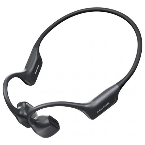 Doogee BoneAir Swim Auricular de Conducción Osea y Aerea BT y MP3 para Nadar Gris Oscuro