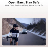 Doogee BoneAir Swim Auricular de Conducción Osea y Aerea BT y MP3 para Nadar Gris