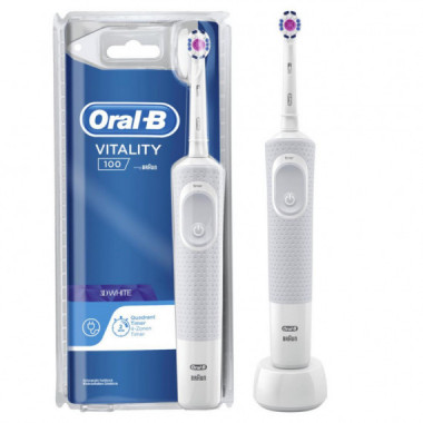 Braun Oral-B Vitality 100 3D Cepillo El&eacute;ctrico Blanco