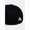 Gorra Armani Exchange azul marina logotipo bordado