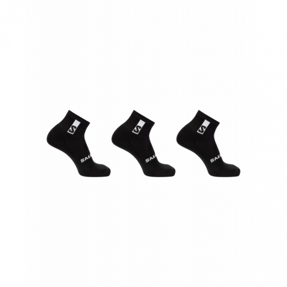 Pack de 3 Calcetines SALOMON Everyday Ankle Black Black