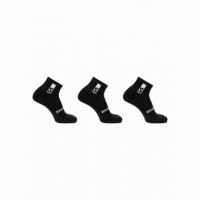 Pack de 3 Calcetines SALOMON Everyday Ankle Black Black