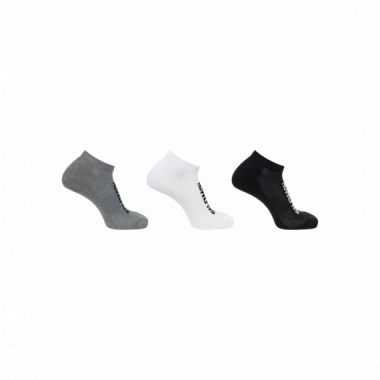 Pack de 3 Calcetines SALOMON Everyday Low Black White