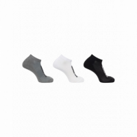 Pack de 3 Calcetines SALOMON Everyday Low Black White