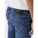 Vaqueros Hombre Vaqueros ONLY & Sons Loom Slim Medium Blue