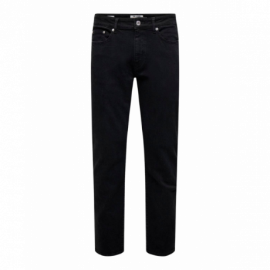Vaqueros Hombre Vaqueros ONLY & Sons Onsweft Black Denim