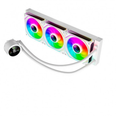 Refrigeracion Liquida Cpu Iceberg Argb 360MM Digital White  GM