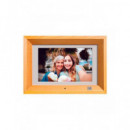 KODAK Marco Digital RDPF-1020V 10" Madera  Ranura Tarjeta SD Reloj y Calendario