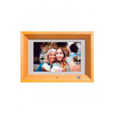 KODAK Marco Digital RDPF-1020V 10" Madera  Ranura Tarjeta SD Reloj y Calendario