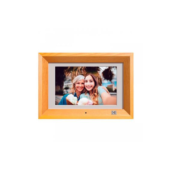 KODAK Marco Digital RDPF-1020V 10" Madera  Ranura Tarjeta SD Reloj y Calendario