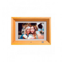 KODAK Marco Digital RDPF-1020V 10" Madera  Ranura Tarjeta SD Reloj y Calendario