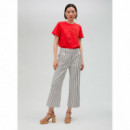 Lola Casademunt Pantalón de rayas LS2514023-170