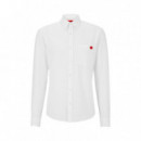 CAMISA SLIM FIT EN ALGODÓN OXFORD LAVADO