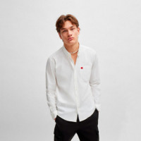 CAMISA SLIM FIT EN ALGODÓN OXFORD LAVADO