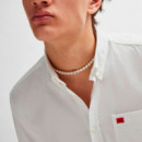 CAMISA SLIM FIT EN ALGODÓN OXFORD LAVADO