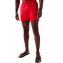 Bañador  con forro integral y cinta con logo