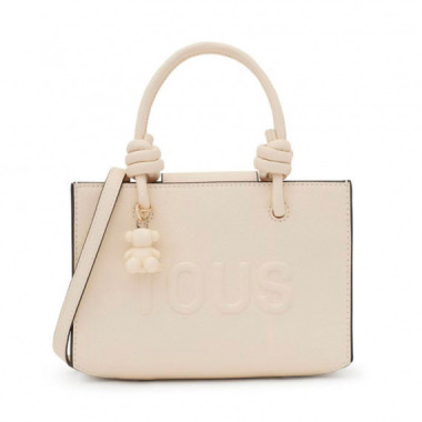 Mini Bolso Beige La Rue New TOUS