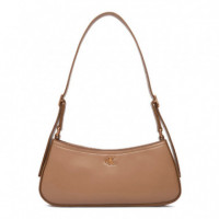 Bolso de hombro con herraje con logo monograma