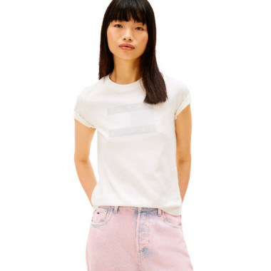 Camiseta con logo tonal de Tommy