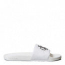 Chanclas de lona con logo