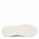 CK Avenue - Zapatillas de piel lisa con logo