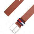 Cinturón Ryan con trabilla distintiva