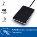 Lector Tarjetas Inteligente EWENT USB sin Contacto Nfc
