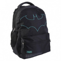 Mochila Escolar Dc Comics Batman Logo