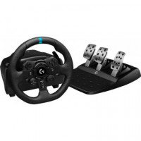 LOGITECH GAMING VOLANTE CON PEDALES G923 TRUEFOCE  PlayStation PS5/ PC