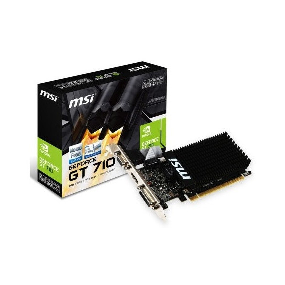 Tarjeta Grafica Msi Geforce Gt 710 2 Gb. Low Profile  ASUS