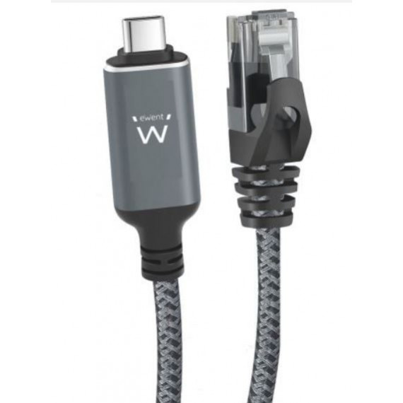 Cable EWENT Usb-c 3.2 Gen 1 (macho)  a Ethernet RJ45 Gigabit