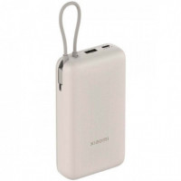 Bateria Power Bank XIAOMI 20000 Mah. Beige