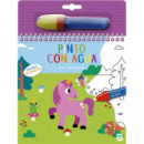 Pinto con Agua los Unicornios   2025